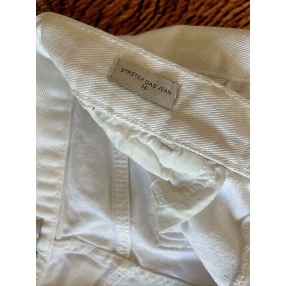 PacSun White Cargo Dad Jeans Size 26‎ - Picture 11 of 14